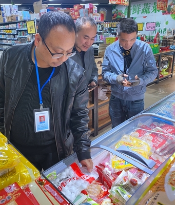 理公港鎮開展元宵節食品安全專項檢查，保障節日食品銷售安全